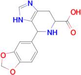 4-(2H-1,3-benzodioxol-5-yl)-3H,4H,5H,6H,7H-imidazo[4,5-c]pyridine-6-carboxylic acid