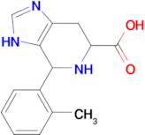 4-(2-methylphenyl)-3H,4H,5H,6H,7H-imidazo[4,5-c]pyridine-6-carboxylic acid