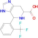 4-[2-(trifluoromethyl)phenyl]-3H,4H,5H,6H,7H-imidazo[4,5-c]pyridine-6-carboxylic acid