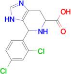 4-(2,4-dichlorophenyl)-3H,4H,5H,6H,7H-imidazo[4,5-c]pyridine-6-carboxylic acid