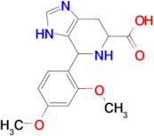 4-(2,4-dimethoxyphenyl)-3H,4H,5H,6H,7H-imidazo[4,5-c]pyridine-6-carboxylic acid