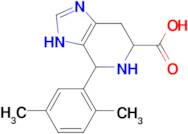 4-(2,5-dimethylphenyl)-3H,4H,5H,6H,7H-imidazo[4,5-c]pyridine-6-carboxylic acid