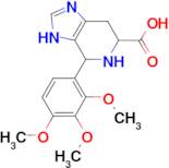 4-(2,3,4-trimethoxyphenyl)-3H,4H,5H,6H,7H-imidazo[4,5-c]pyridine-6-carboxylic acid