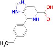 4-(4-ethylphenyl)-3H,4H,5H,6H,7H-imidazo[4,5-c]pyridine-6-carboxylic acid