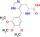 4-(3,4,5-trimethoxyphenyl)-3H,4H,5H,6H,7H-imidazo[4,5-c]pyridine-6-carboxylic acid