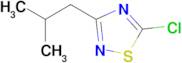 5-chloro-3-(2-methylpropyl)-1,2,4-thiadiazole