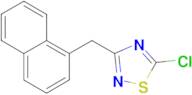 5-chloro-3-[(naphthalen-1-yl)methyl]-1,2,4-thiadiazole