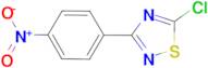 5-chloro-3-(4-nitrophenyl)-1,2,4-thiadiazole