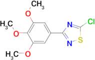 5-chloro-3-(3,4,5-trimethoxyphenyl)-1,2,4-thiadiazole