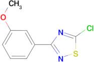 5-chloro-3-(3-methoxyphenyl)-1,2,4-thiadiazole