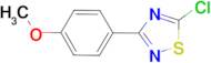 5-chloro-3-(4-methoxyphenyl)-1,2,4-thiadiazole