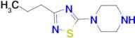 1-(3-propyl-1,2,4-thiadiazol-5-yl)piperazine