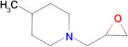 4-methyl-1-[(oxiran-2-yl)methyl]piperidine