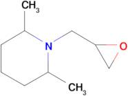 2,6-dimethyl-1-[(oxiran-2-yl)methyl]piperidine