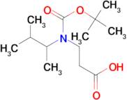 3-{[(tert-butoxy)carbonyl](3-methylbutan-2-yl)amino}propanoic acid