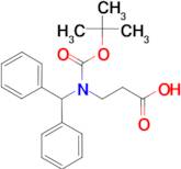 3-{[(tert-butoxy)carbonyl](diphenylmethyl)amino}propanoic acid