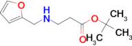 tert-butyl 3-{[(furan-2-yl)methyl]amino}propanoate