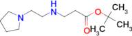 tert-butyl 3-{[2-(pyrrolidin-1-yl)ethyl]amino}propanoate