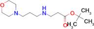 Tert-butyl 3-{[3-(morpholin-4-yl)propyl]amino}propanoate