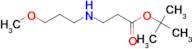 tert-butyl 3-[(3-methoxypropyl)amino]propanoate