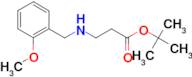 tert-butyl 3-{[(2-methoxyphenyl)methyl]amino}propanoate