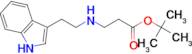 tert-butyl 3-{[2-(1H-indol-3-yl)ethyl]amino}propanoate
