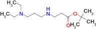 tert-butyl 3-{[3-(diethylamino)propyl]amino}propanoate