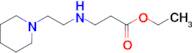 ethyl 3-{[2-(piperidin-1-yl)ethyl]amino}propanoate