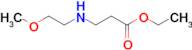 ethyl 3-[(2-methoxyethyl)amino]propanoate