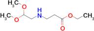 ethyl 3-[(2,2-dimethoxyethyl)amino]propanoate