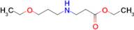 ethyl 3-[(3-ethoxypropyl)amino]propanoate