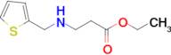 ethyl 3-{[(thiophen-2-yl)methyl]amino}propanoate