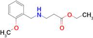 ethyl 3-{[(2-methoxyphenyl)methyl]amino}propanoate