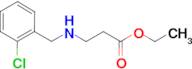 ethyl 3-{[(2-chlorophenyl)methyl]amino}propanoate