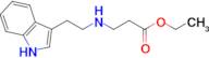 ethyl 3-{[2-(1H-indol-3-yl)ethyl]amino}propanoate