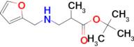 Tert-butyl 3-{[(furan-2-yl)methyl]amino}-2-methylpropanoate