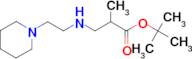 tert-butyl 2-methyl-3-{[2-(piperidin-1-yl)ethyl]amino}propanoate