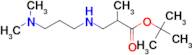 tert-butyl 3-{[3-(dimethylamino)propyl]amino}-2-methylpropanoate