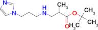 tert-butyl 3-{[3-(1H-imidazol-1-yl)propyl]amino}-2-methylpropanoate