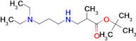 tert-butyl 3-{[3-(diethylamino)propyl]amino}-2-methylpropanoate