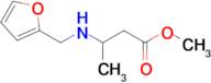 methyl 3-{[(furan-2-yl)methyl]amino}butanoate