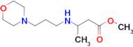 methyl 3-{[3-(morpholin-4-yl)propyl]amino}butanoate