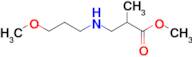 methyl 3-[(3-methoxypropyl)amino]-2-methylpropanoate