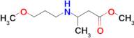 methyl 3-[(3-methoxypropyl)amino]butanoate