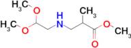 methyl 3-[(2,2-dimethoxyethyl)amino]-2-methylpropanoate