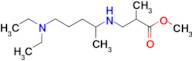 methyl 3-{[5-(diethylamino)pentan-2-yl]amino}-2-methylpropanoate