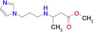 methyl 3-{[3-(1H-imidazol-1-yl)propyl]amino}butanoate