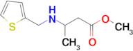 methyl 3-{[(thiophen-2-yl)methyl]amino}butanoate