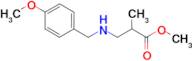 methyl 3-{[(4-methoxyphenyl)methyl]amino}-2-methylpropanoate