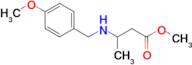 methyl 3-{[(4-methoxyphenyl)methyl]amino}butanoate